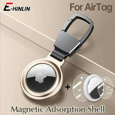 AirTag Magnetic Protective Case and KeyChain For Apple AirTag - TechShopi
